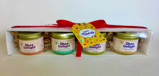 Ghee Gift Set - Infused Ghee Blends Sampler pack